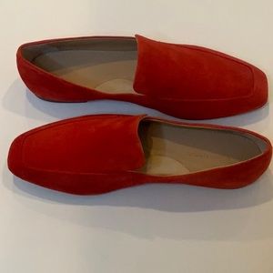 Banana Republic Red Suede Shoes
